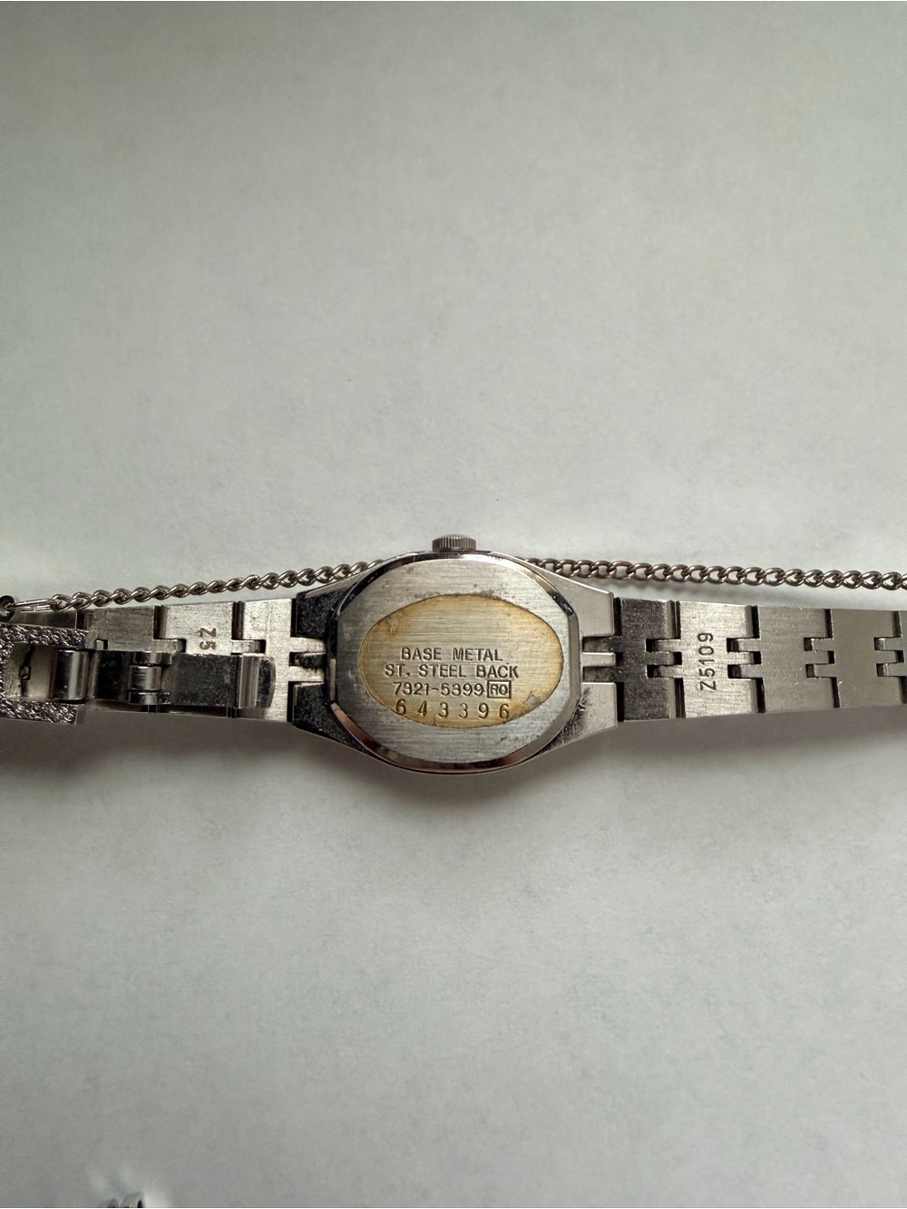 Vintage Seiko Quartz 7321 - 5399 Silver Watch - Picture 3 of 3